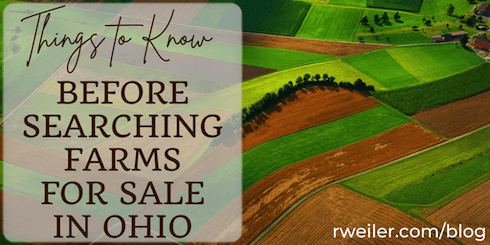 Searching Farms for Sale in Ohio